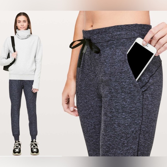 Ready To Rulu Jogger High Rise 29” Gatsby Blue - Picture 1 of 6